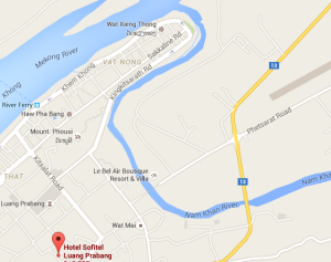 LAO Sofitel LPB Map