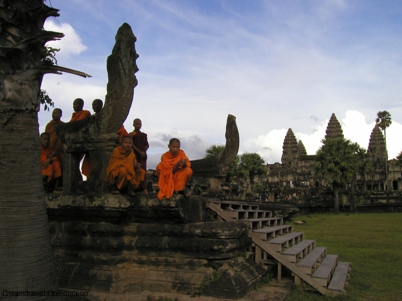 158 Monks at Angkor Wat