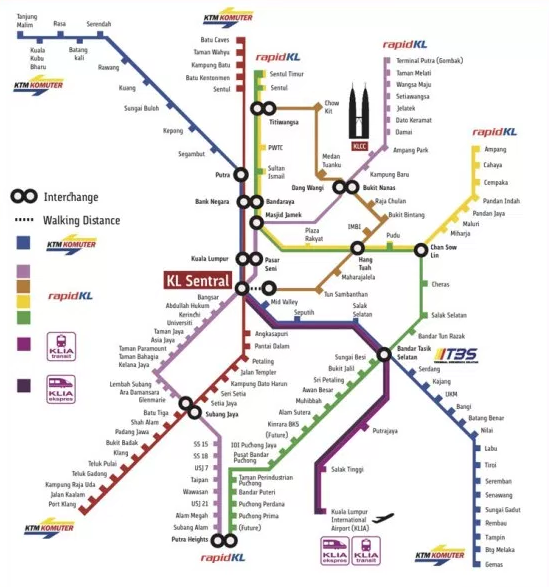KL TrainMap | DreamTravelOnPoints